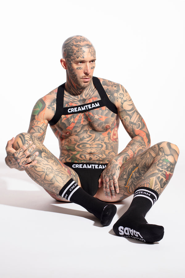 Classic Jock, Harness & Load Sock Black