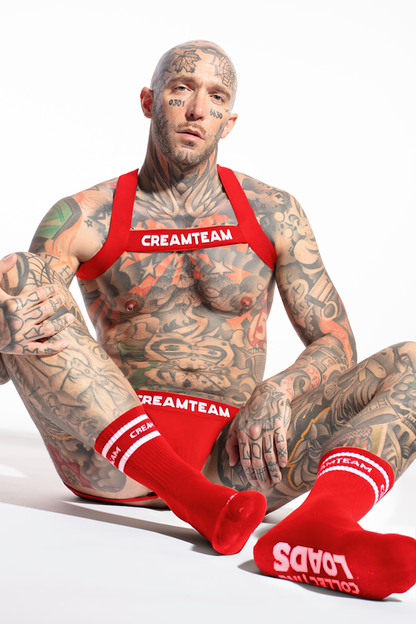 Classic Jock Loads, Harness & Load Sock Red